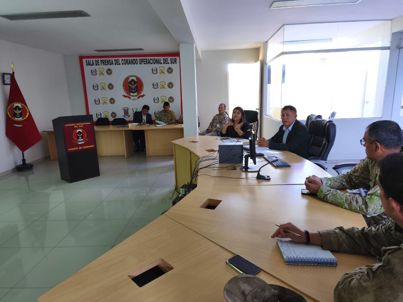 Arequipa fortalece acciones de respuesta ante emergencias junto a FF.AA. y PNP