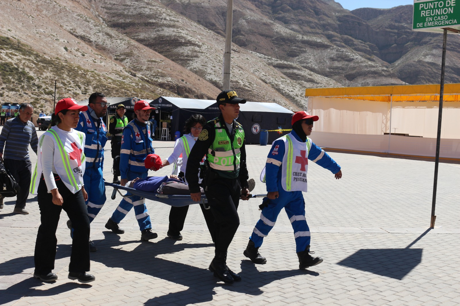 Cruz Roja atendió a más de 2 mil fieles en fiesta de Chapi