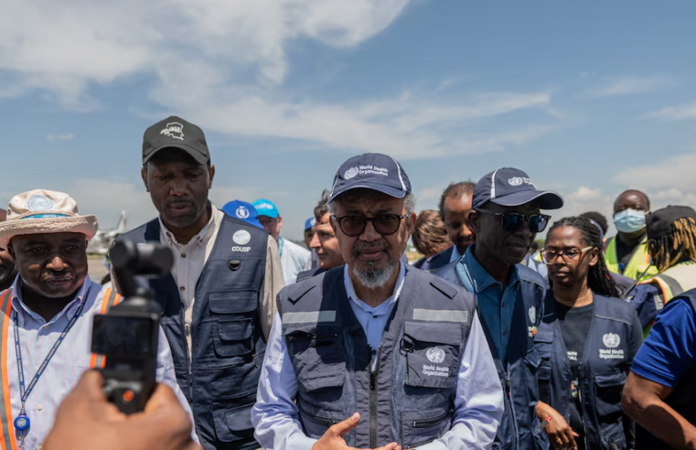 Jefe de la OMS visita epicentro del brote de ébola en RDC