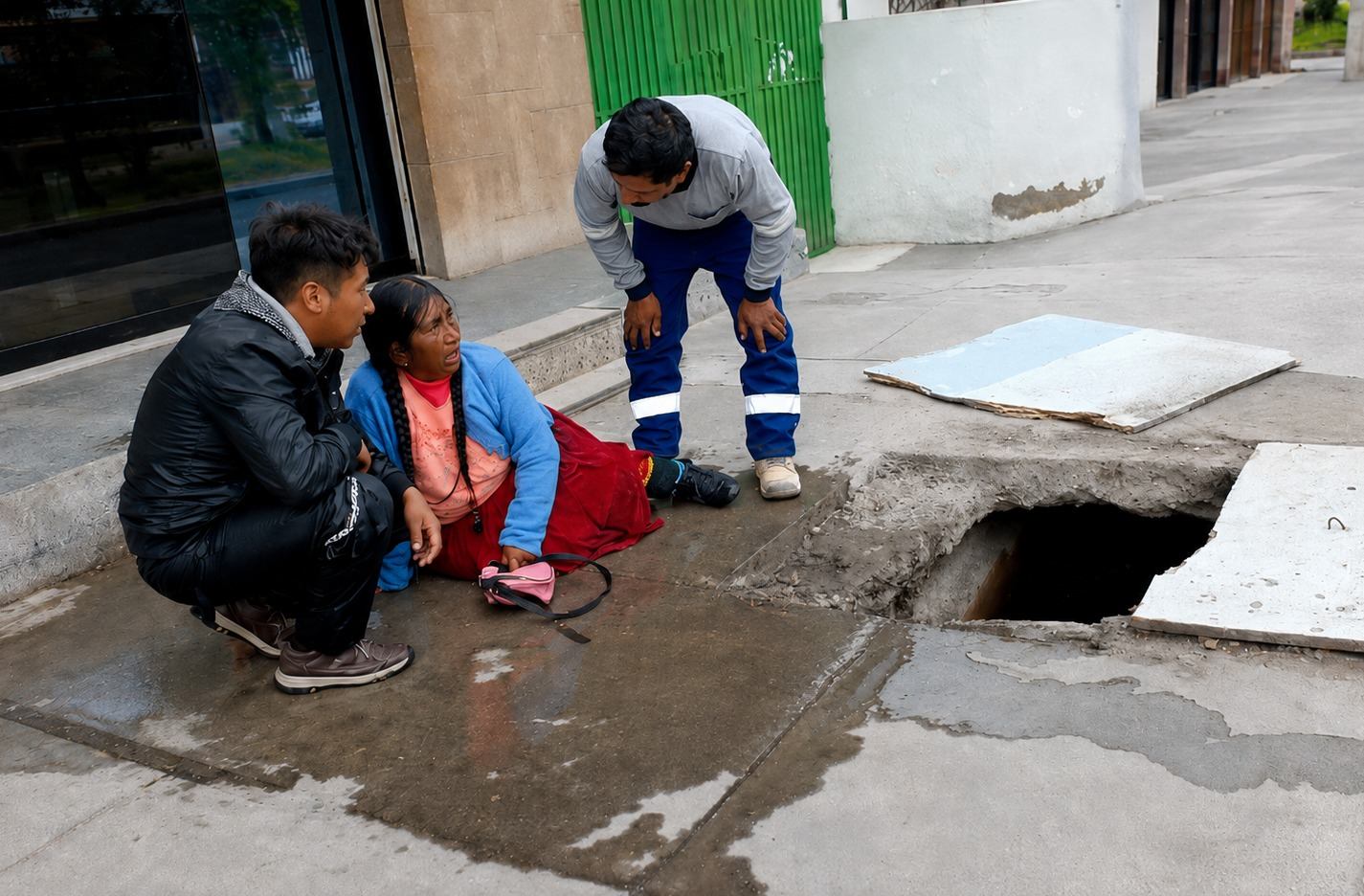 Anciana que cayó a canal de regadío tiene pulmonía