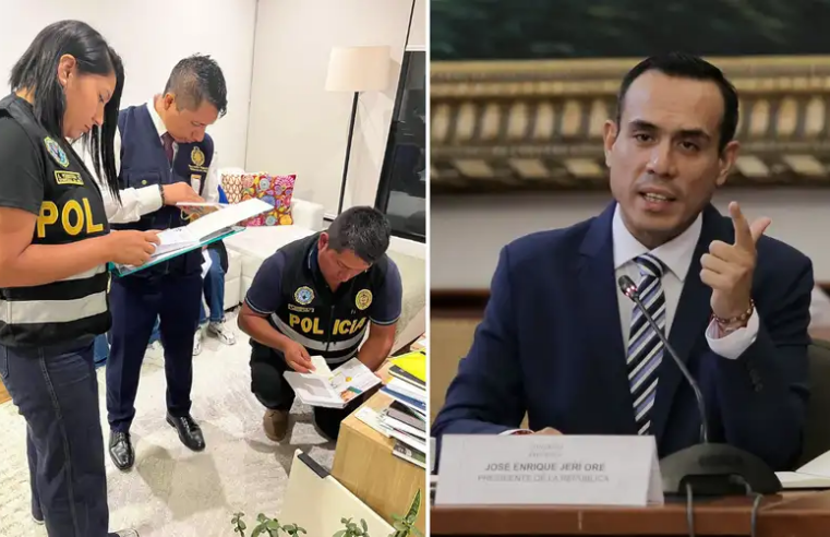 PJ ratifica allanamientos en investigación por presuntas contrataciones irregulares en gestión de José Jerí