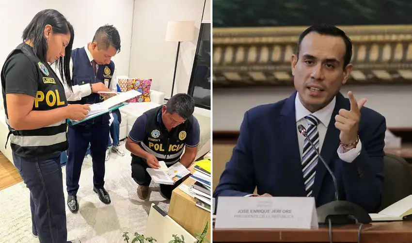 PJ ratifica allanamientos en investigación por presuntas contrataciones irregulares en gestión de José Jerí