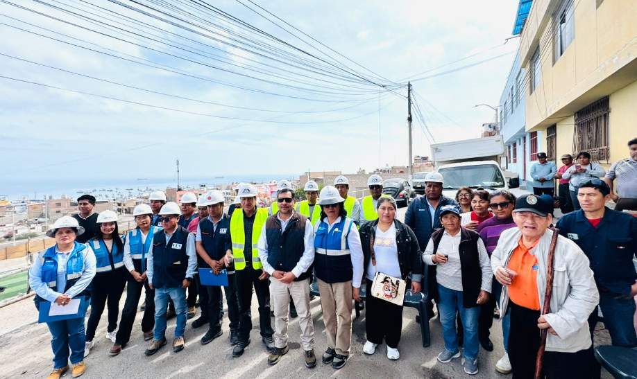 EPS Ilo reinicia obra en César Vallejo con inversión de S/ 3 millones