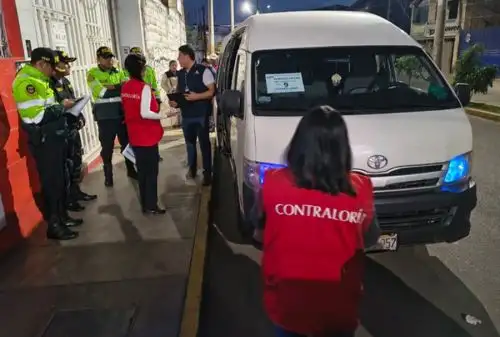 Contraloría supervisó traslado de material electoral para hoy
