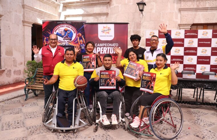Organizan torneo de básquet sobre silla de ruedas