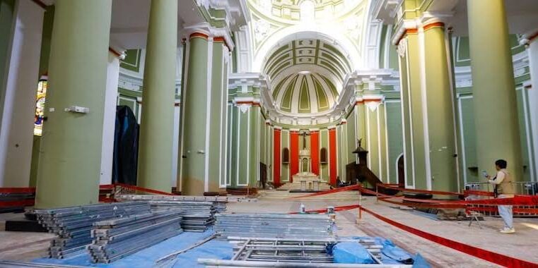 Catedral lista para reapertura en vísperas de visita del papa León XIV