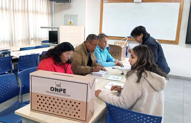 Arequipa instaló el 100 % de mesas de sufragio