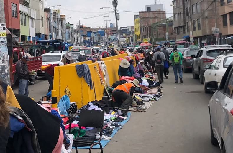 El Avelino, el punto más caótico de Arequipa
