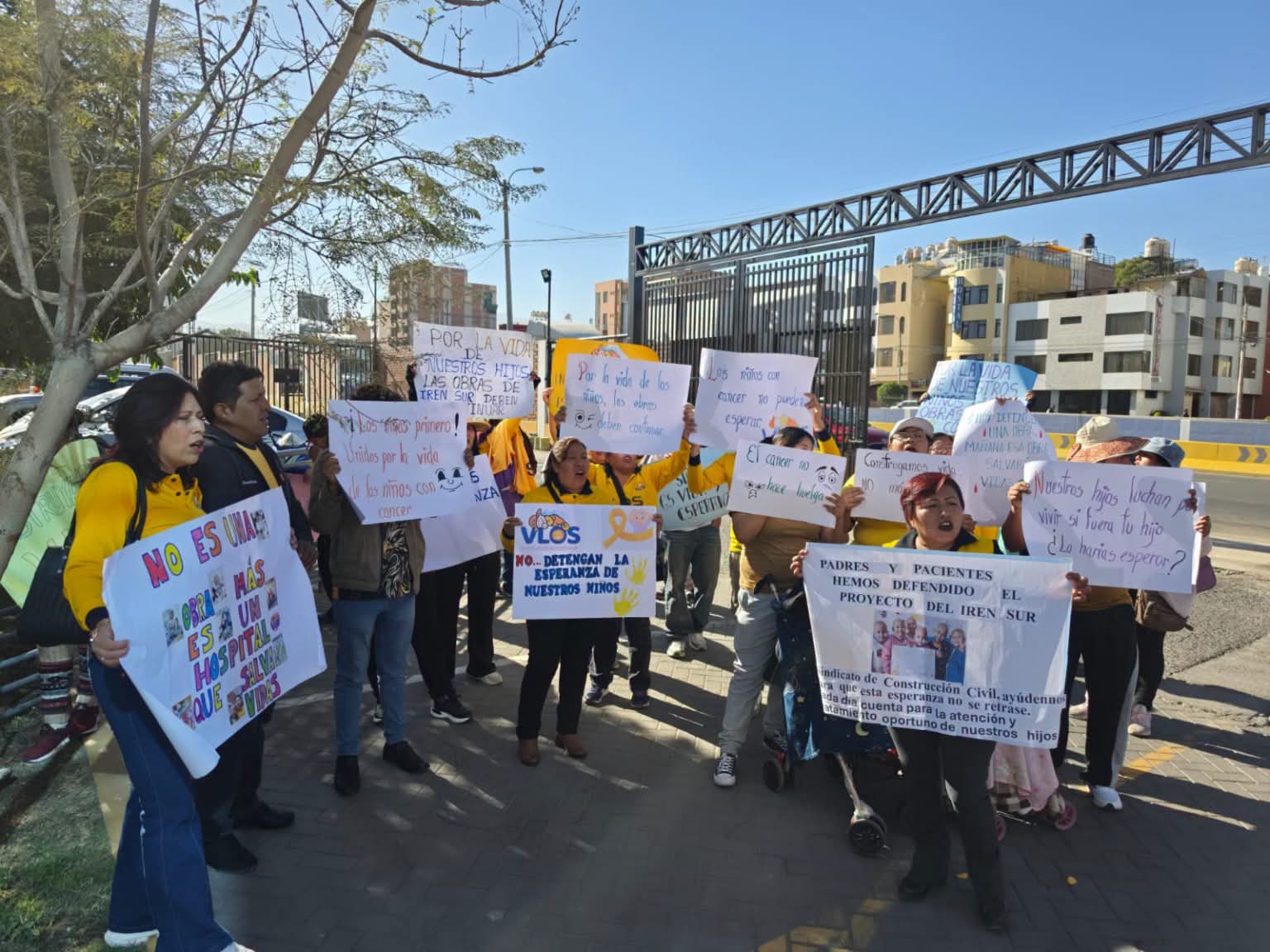 “Los reclamos de Construcción Civil no tienen porqué afectar a nuestros niños”