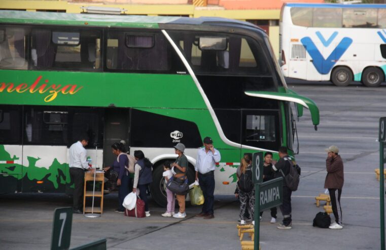 Alta demanda de pasajes provocó incremento de costos en terminales