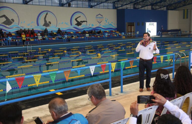 Piscina «Lonccos y Ccalas» reabre tras intervención integral y una inversión de casi S/2 millones