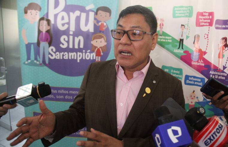 Minsa busca contener sarampión en Arequipa y evitar propagación hacia Lima y Amazonía