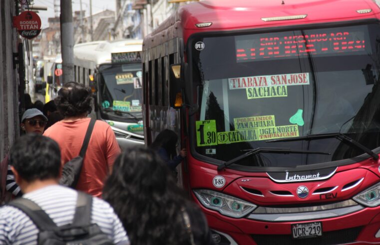Reducción de la tarifa de pasajes forma parte de la campaña electoral de Oscco
