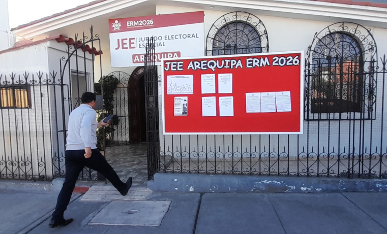 Declaran inadmisibles 52 listas en Arequipa