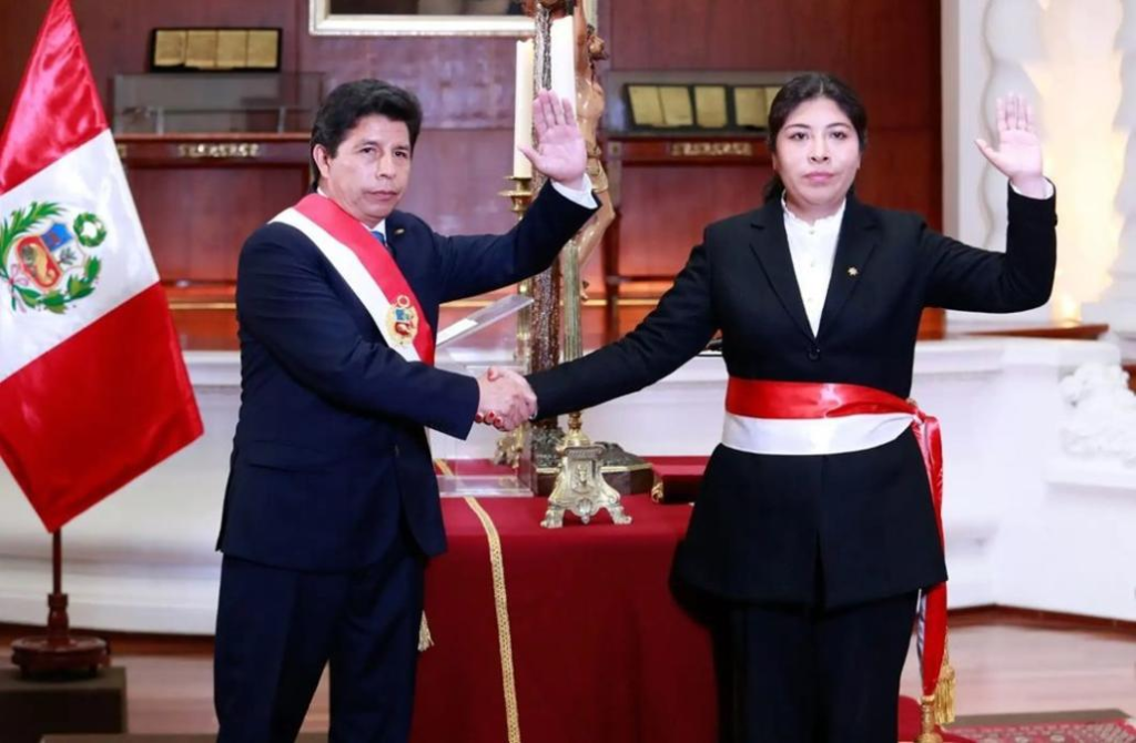 Balcázar evalúa medidas a favor de Pedro Castillo y Betssy Chávez