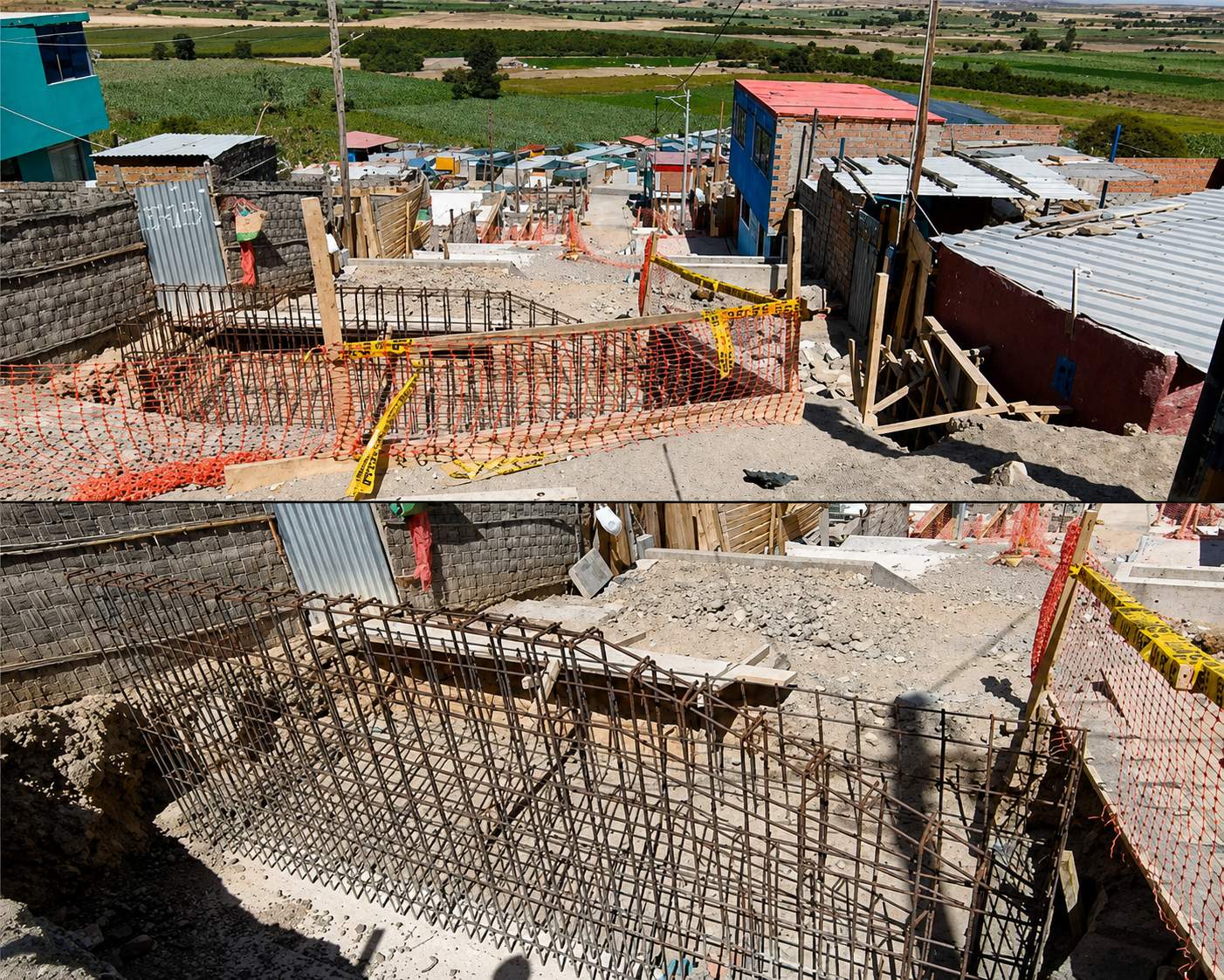 Obra de S/1.3 millones paralizada y pone en riesgo a vecinos de La Joya