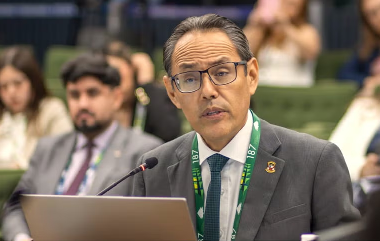 Domínguez Haro juró como nuevo presidente del Tribunal Constitucional