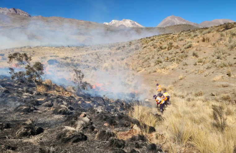 Quema de llantas originó incendio que arrasó más de mil hectáreas en Yura