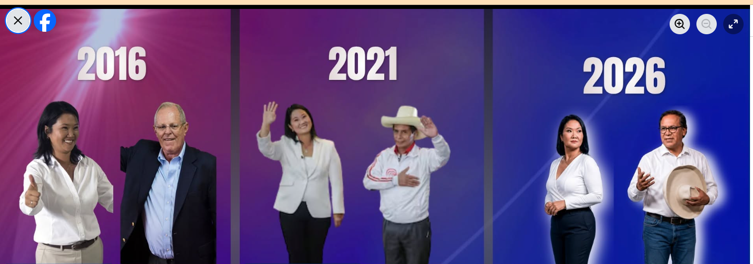 Los últimos 5 procesos electorales y ajustadas diferencias que marcan la política peruana
