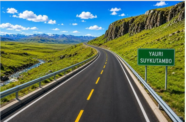 Nueva carretera Yauri-Suykutambo impulsará integración con Arequipa