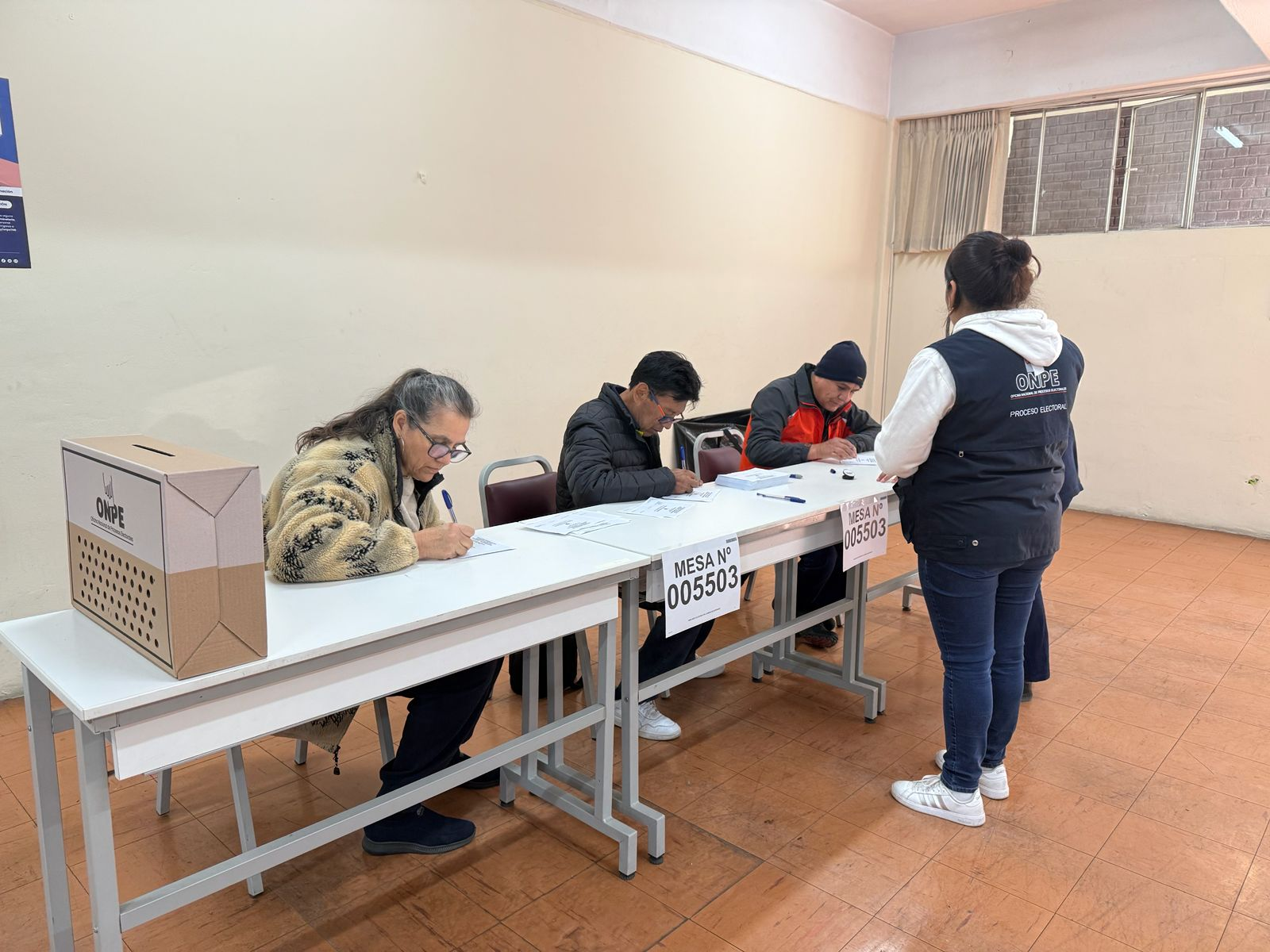 Ausentismo llegó al 20 % en la segunda vuelta en Arequipa