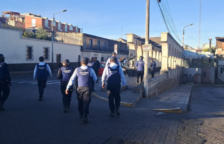 Intensifica patrullaje preventivo para reforzar la seguridad en Arequipa