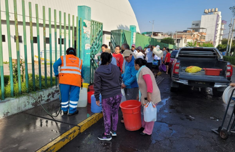 Corte de agua afectará a ocho distritos de Arequipa por trabajos de mantenimiento