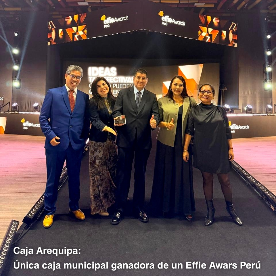 Caja Arequipa gana un Effie de plata en marketing peruano