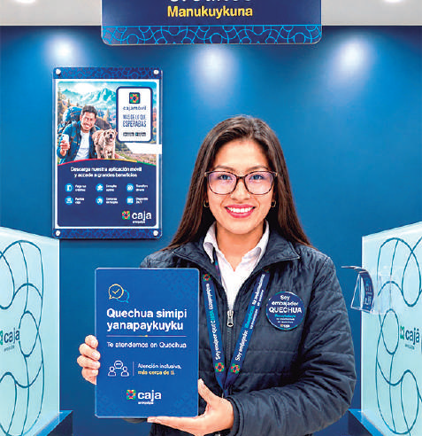 Caja Arequipa fortalece su atención con servicios en quechua
