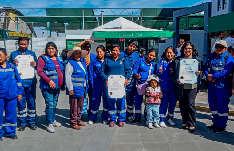 Arequipa recibe reconocimiento “héroes del reciclaje” por impulsar desarrollo sostenible