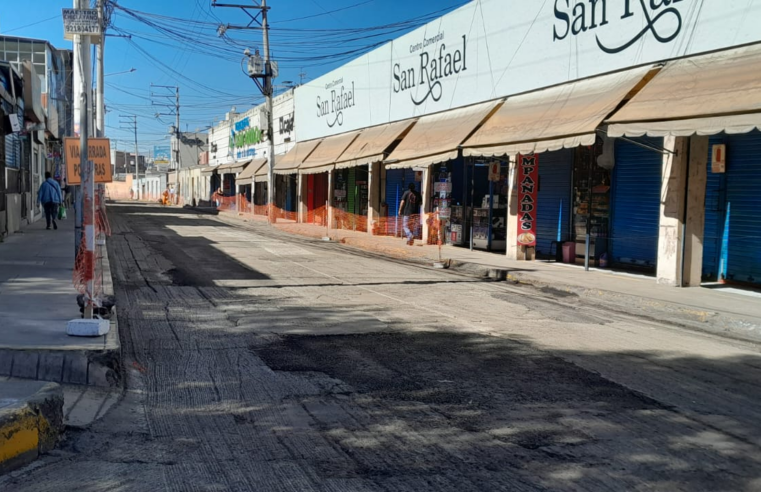 Obras viales en Melgar y Santa Rosa provocan malestar entre comerciantes