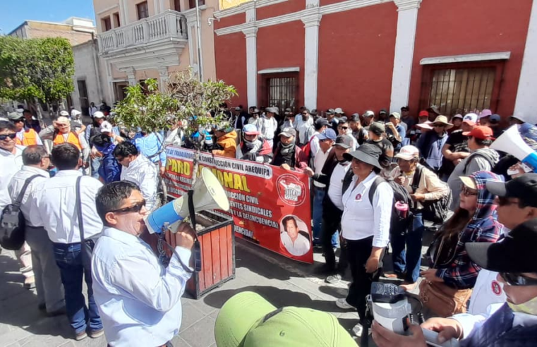 Fiscalía abre investigación por protestas en obra del módulo de justicia de Cerro Colorado