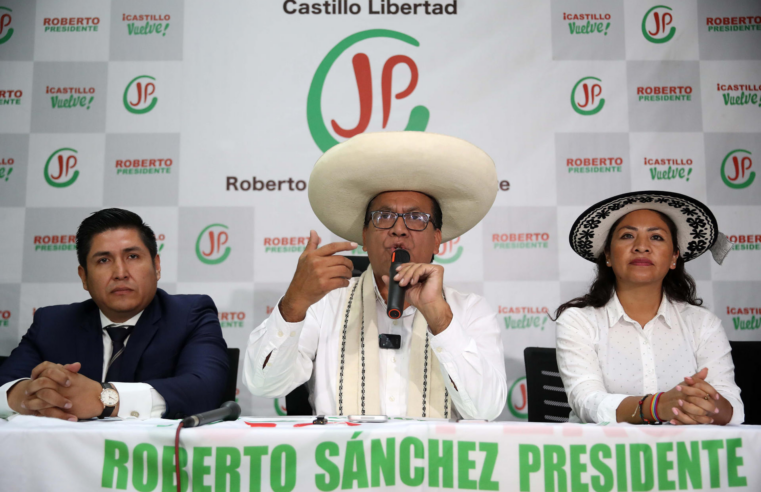 Sánchez denuncia “fraude ” en elecciones y desconoce eventual gobierno deFujimori