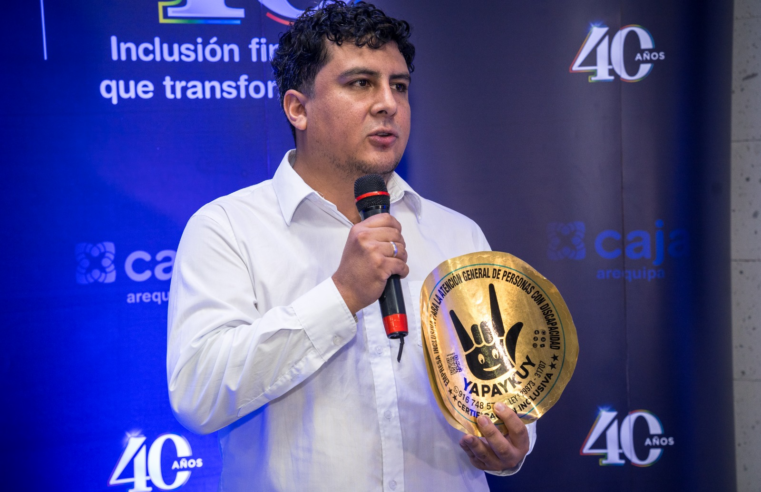 Caja Arequipa fortalece red inclusiva y certifica atención de personas con discapacidad