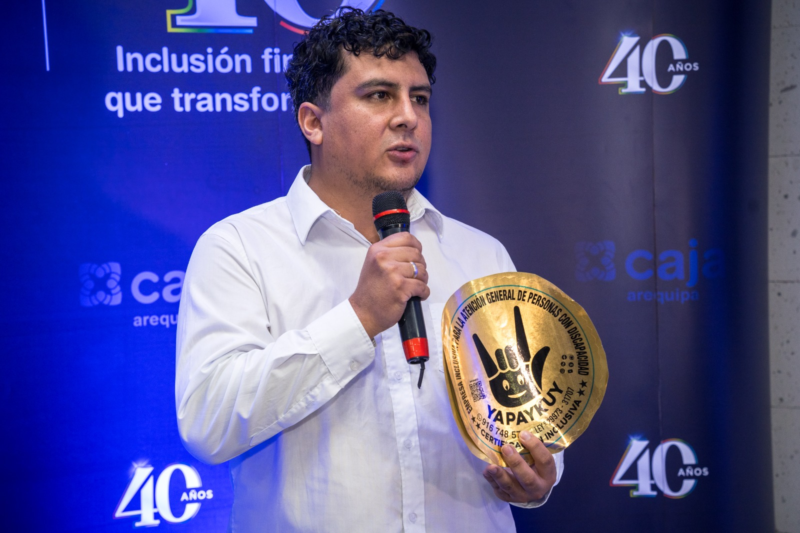 Caja Arequipa fortalece red inclusiva y certifica atención de personas con discapacidad