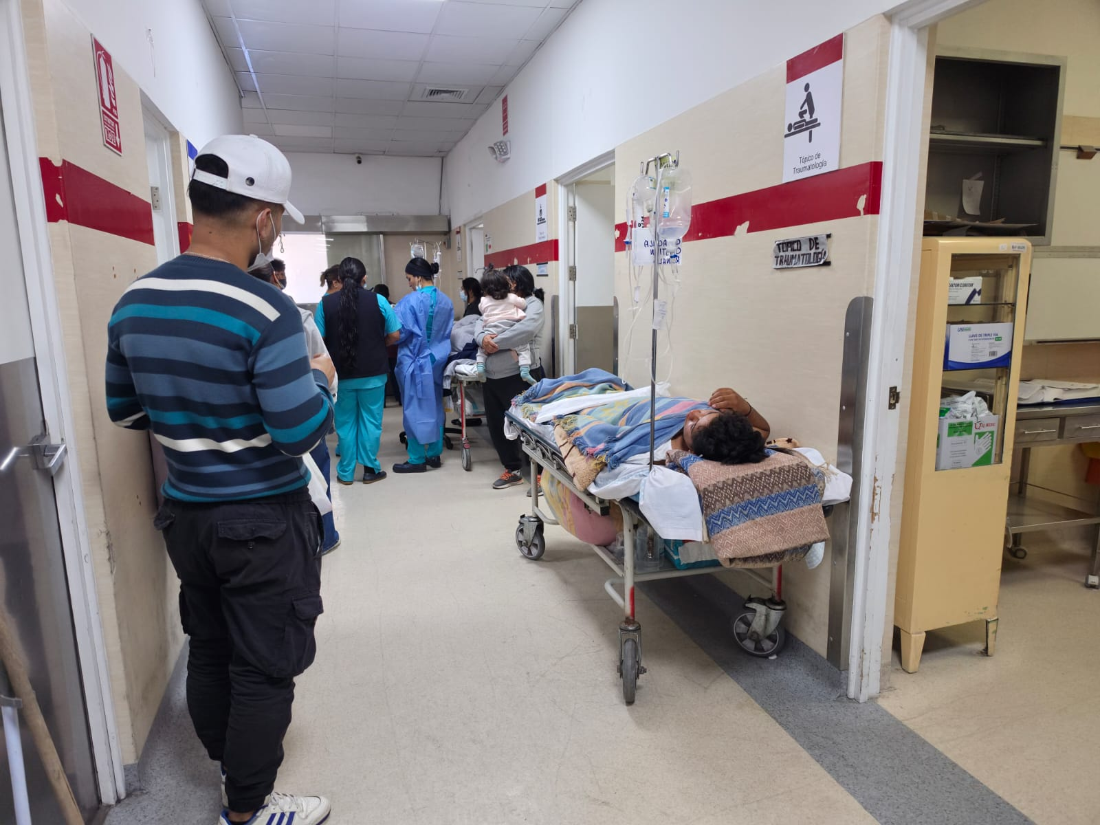 Suben infecciones respiratorias en hospital Honorio Delgado