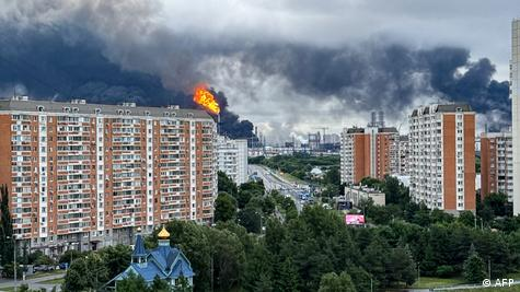 Rusia advierte represalias tras el mayor ataque ucraniano con drones sobre Moscú