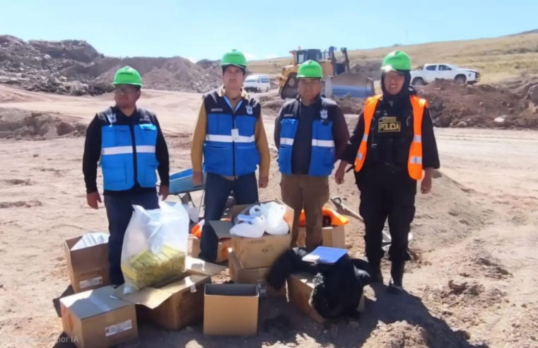 Sucamec elimina más de 1.4 toneladas de explosivos incautados