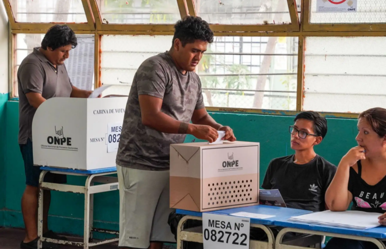 Más de 26.3 millones de peruanos podrán votar en las elecciones regionales y municipales de 2026