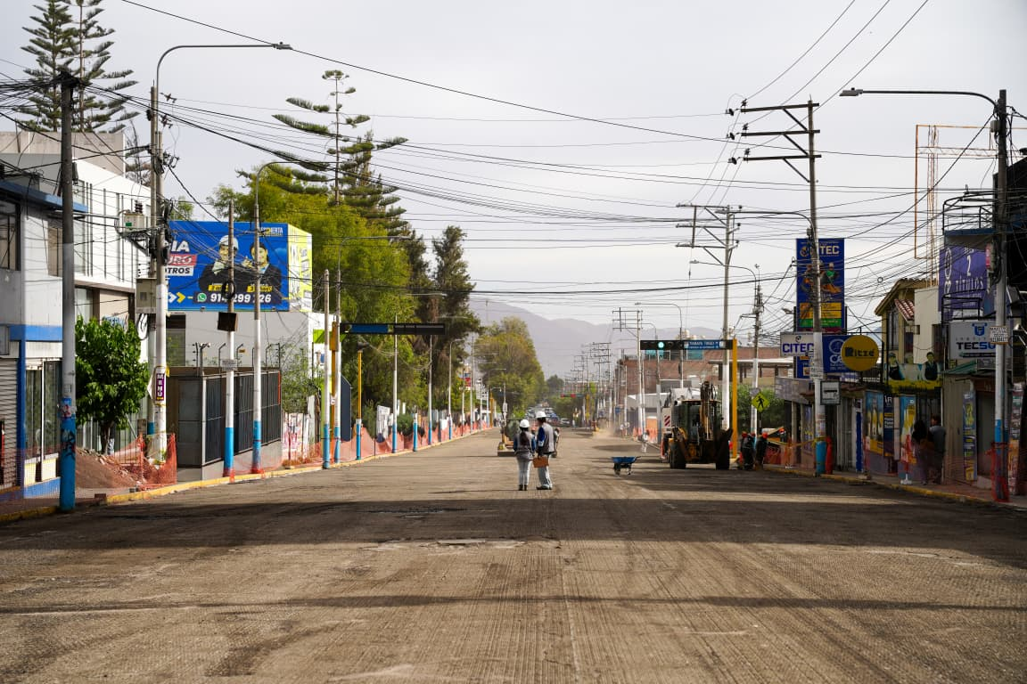 Av. Independencia será reabierta al tránsito vehicular el próximo lunes