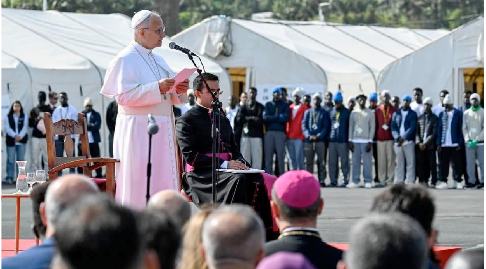 Papa León XIV: “El amor de Dios no conoce fronteras”