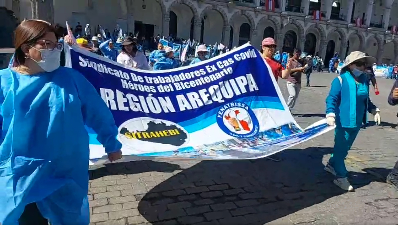 Falta de reglamento retrasa nombramiento de 2 300 trabajadores CAS-COVID en Arequipa