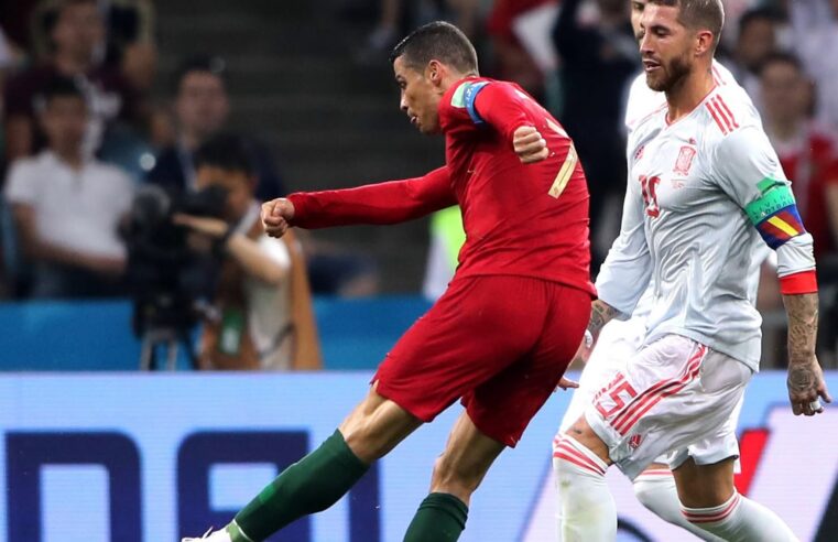 En el último minuto España mandó a Ronaldo a casa