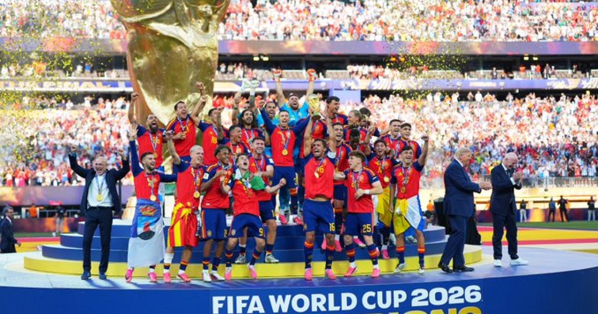 España justo campeón del Mundial 2026