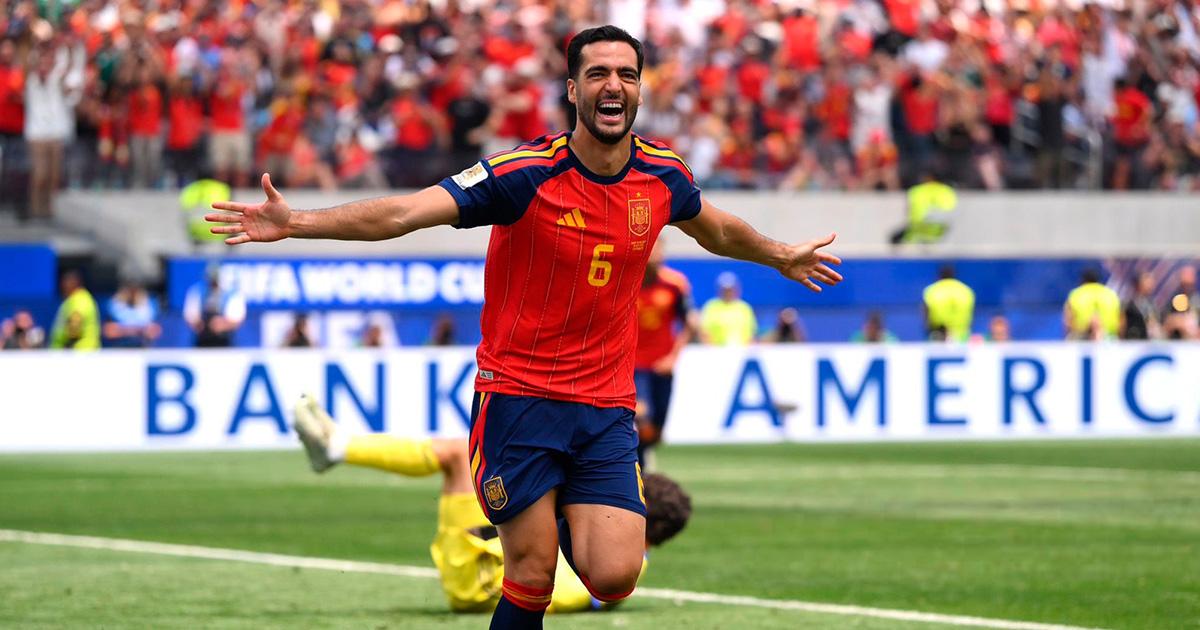 España clasificó a semifinales en los minutos finales