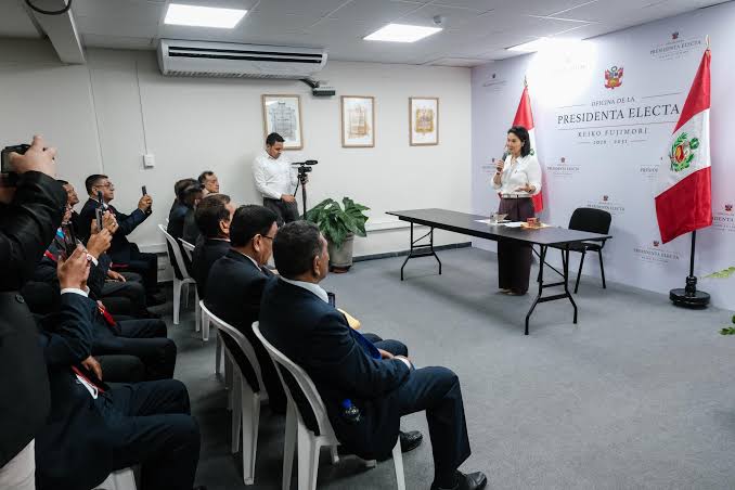 Fujimori plantea fortalecer a la Policía para enfrentar la extorsión y el crimen organizado