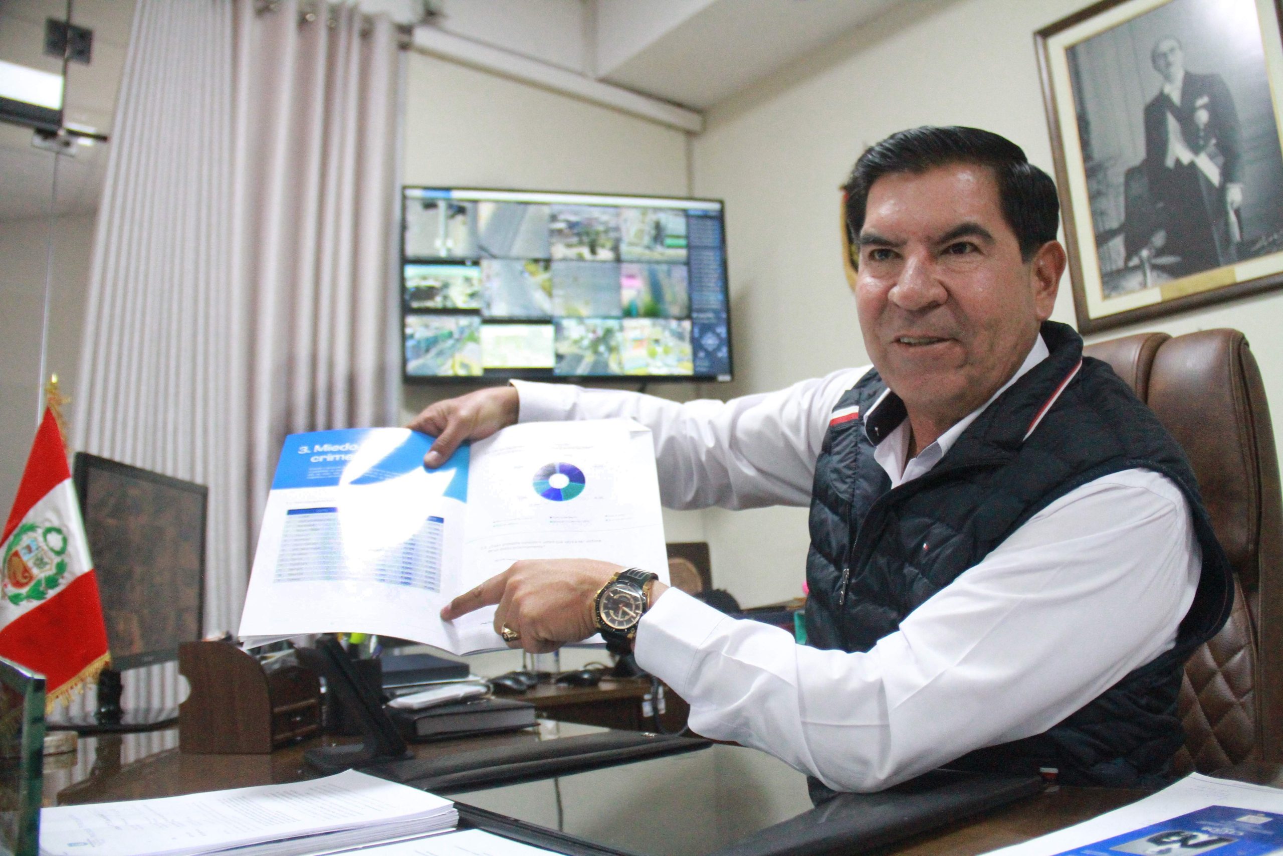 Recuperación del orden urbano como eje de su estrategia de seguridad