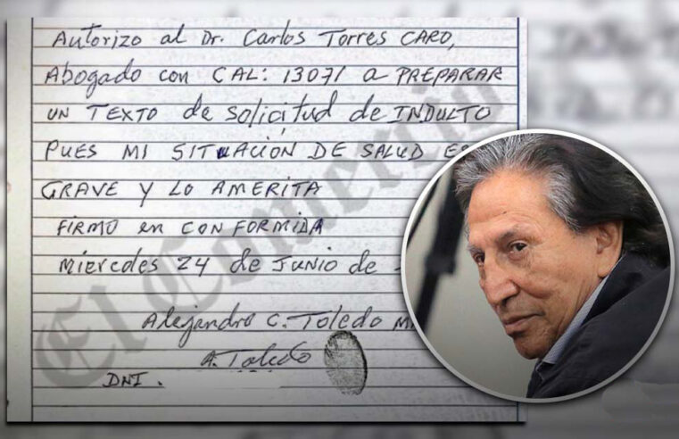 Toledo autoriza a su defensa iniciar trámite para solicitar indulto humanitario
