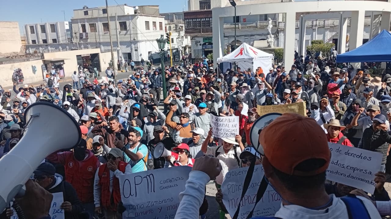 Construcción Civil evalúa paralizar obras en el sur del Perú