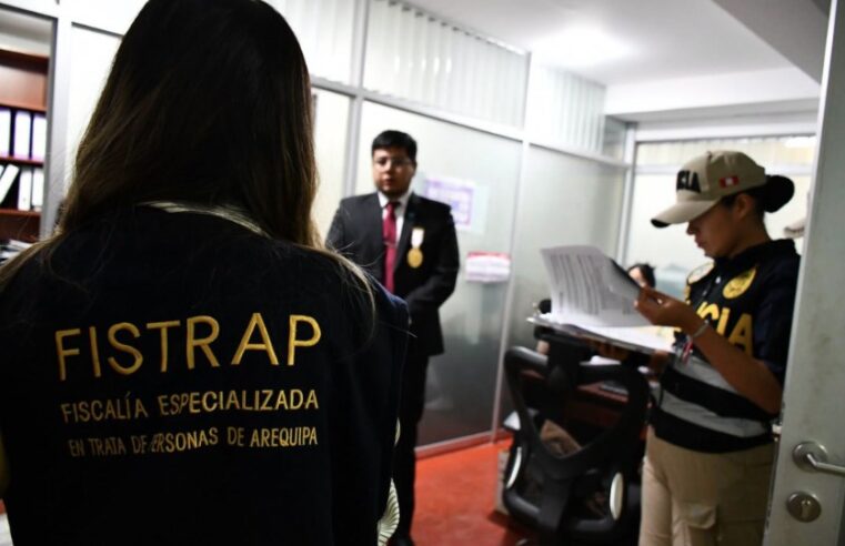 Arequipa lideró en condenas por trata de personas durante 2025